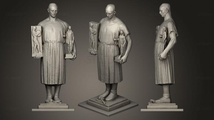 Статуи античные и исторические Le Sculpteur
